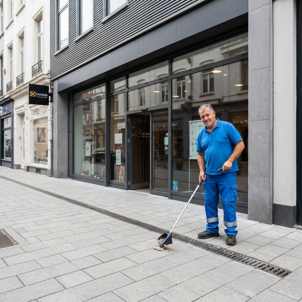 Nettoyage Devantures de magasins à Liège
